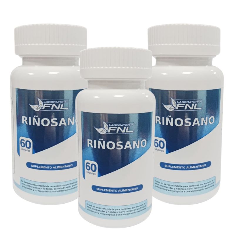 FNL - Riñosano Fnl 180 Capsulas 3x60. Riñones