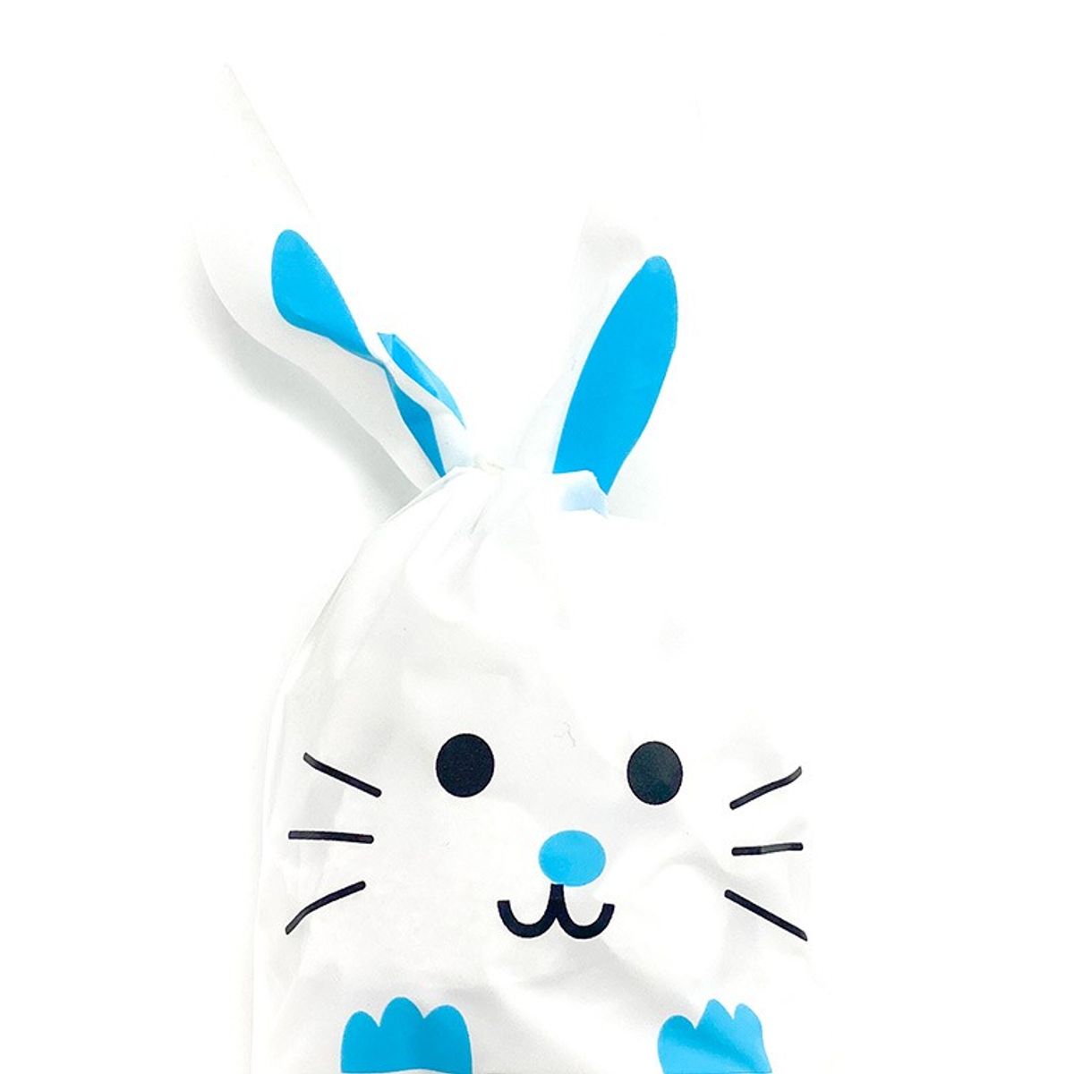 GENERICO - BOLSA CONEJO CELESTE 11X18 CM X12 UNI