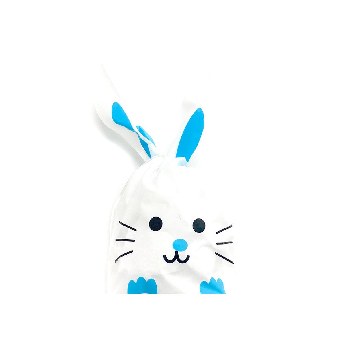 GENERICO - BOLSA CONEJO CELESTE 11X18 CM X12 UNI