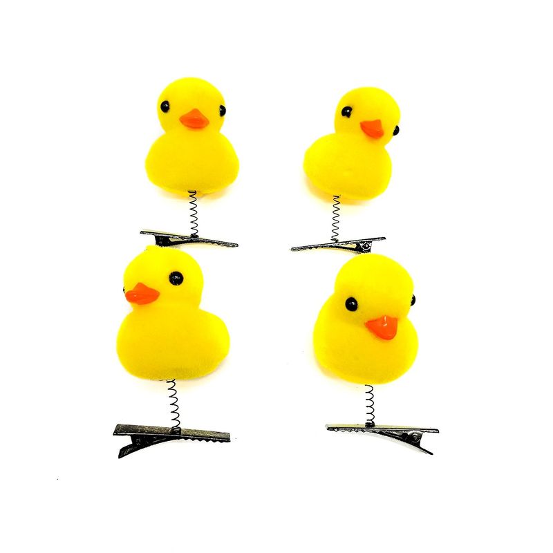 GENERICO - PINCH RESORTE PATITO X100UNI