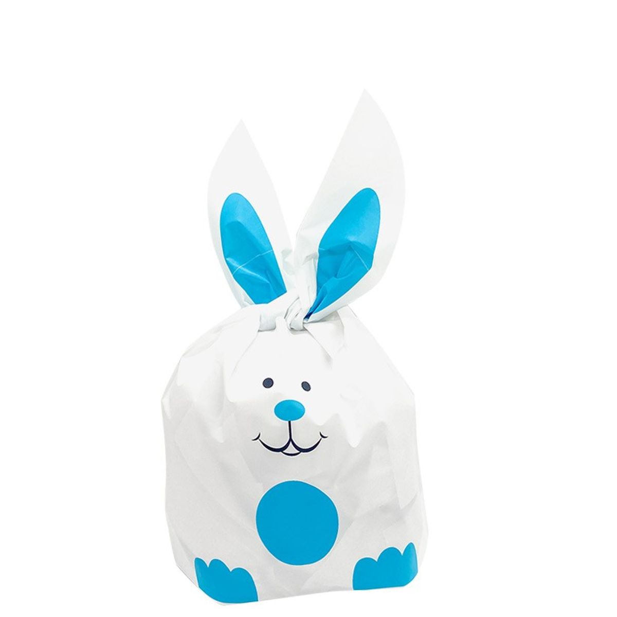 GENERICO - BOLSA CONEJO GRANDE CELESTE 20X33 CM X12 UNI