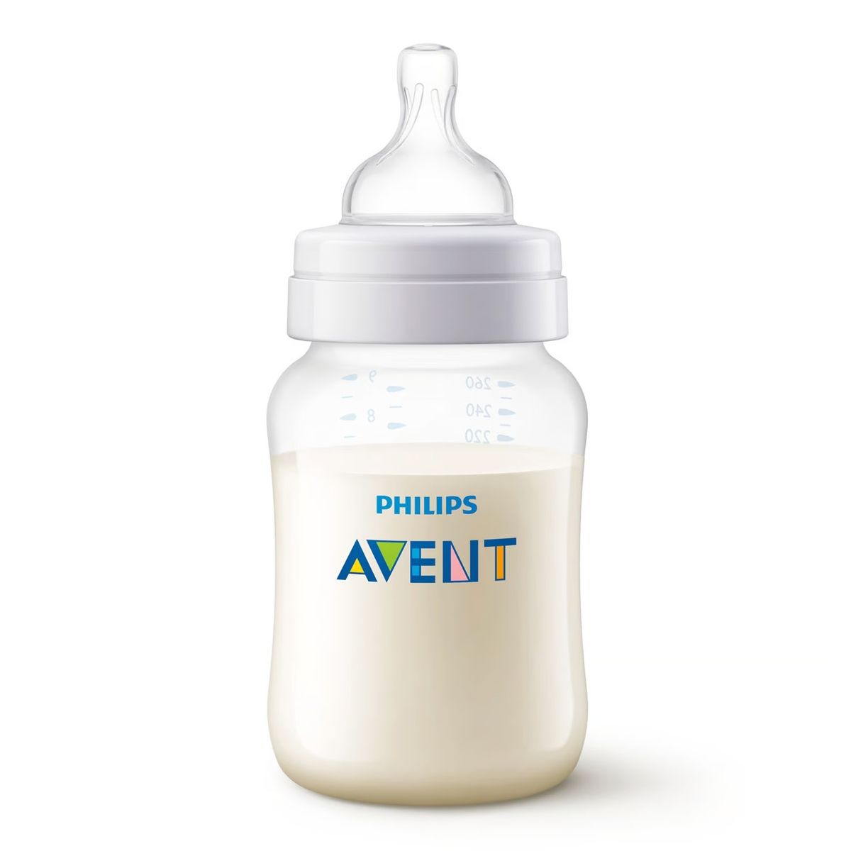 AVENT - Mamadera Anti-Colic Traslucida Avent 260ml