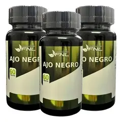 FNL - Ajo Negro 3 Frascos 180 Capsulas 3x60 Caps