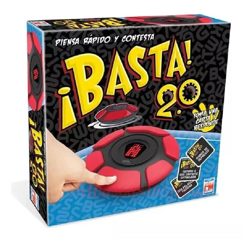 GENERICO - Viral Basta Juego De Mesa Basta Familiar Niños Fiesta 2.0