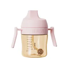 HEORSHE - Vaso Dental Care Sippy Cup 210 ml - Rosado - 6+