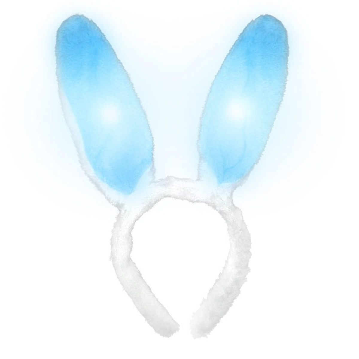 GENERICO - CINTILLO CONEJO CELESTE LED X12 UNI