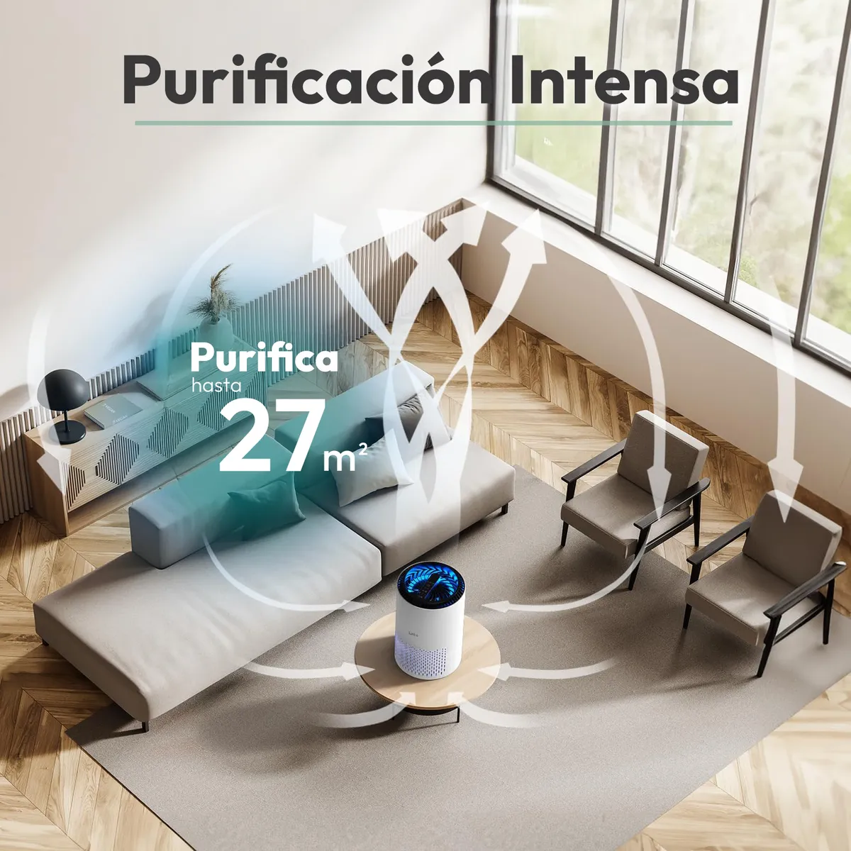 LUMIAIR - LumiAIR Garbí + Filtro de Repuesto