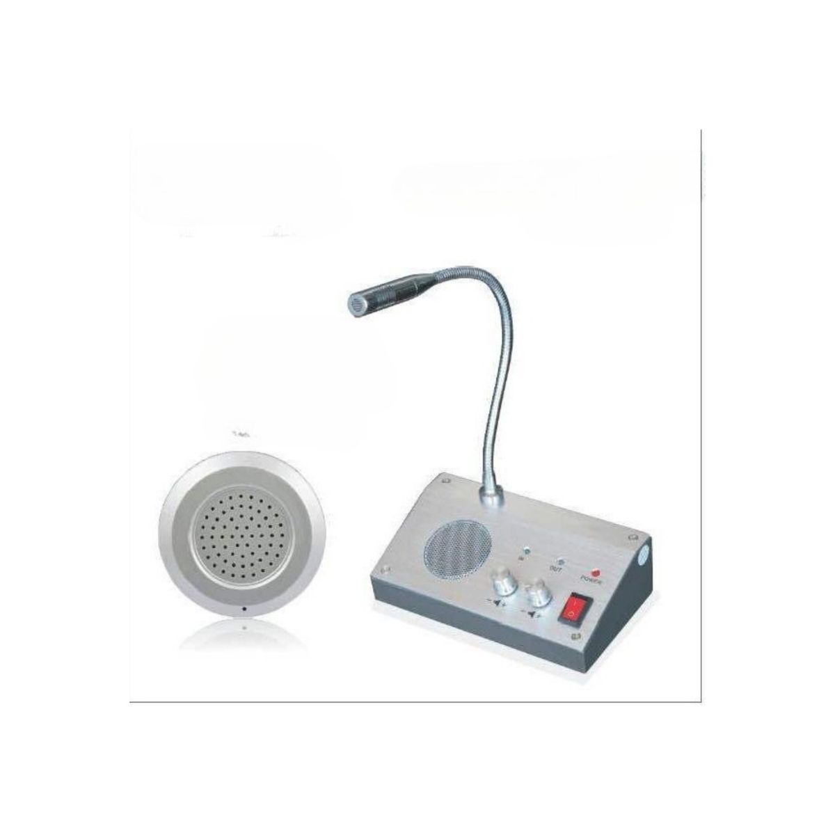 GENERICO - Intercomunicador Para Bancos Y Cajas Citófono Micrófono MT