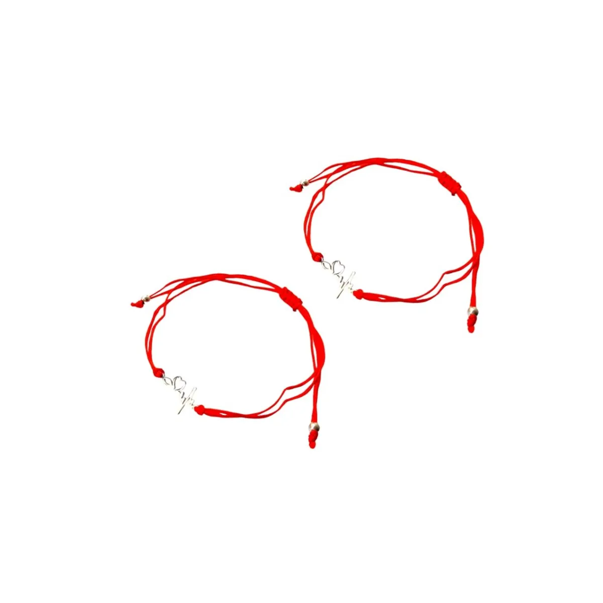 GENERICO - Pulsera de hilo para parejas Late mi Corazón