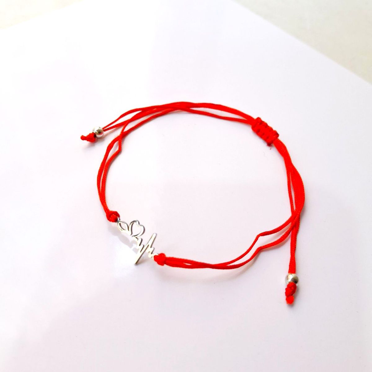 GENERICO - Pulsera de hilo para parejas Late mi Corazón