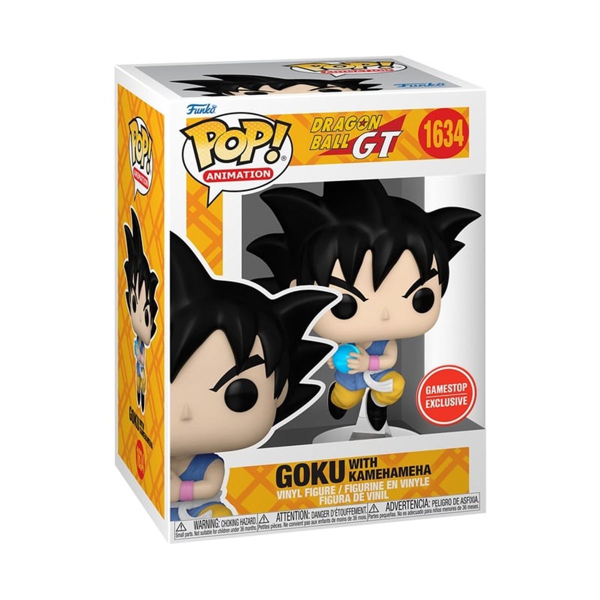 FUNKO - Funko Pop Dragon Ball GT Goku 1634 Exclusivo Gamestop
