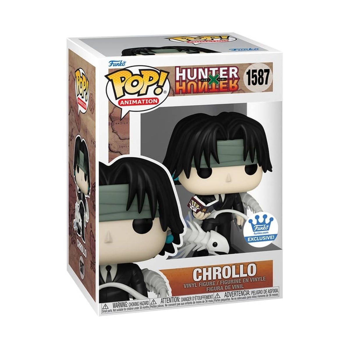 FUNKO - Funko Pop Hunter x Hunter Chrollo 1587 Exclusivo Funkoshop