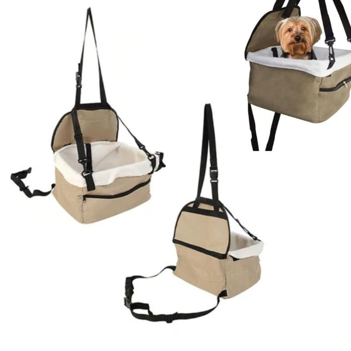 MOVI - ASIENTO DE SEGURIDAD PARA MASCOTAS PARA EL COCHE