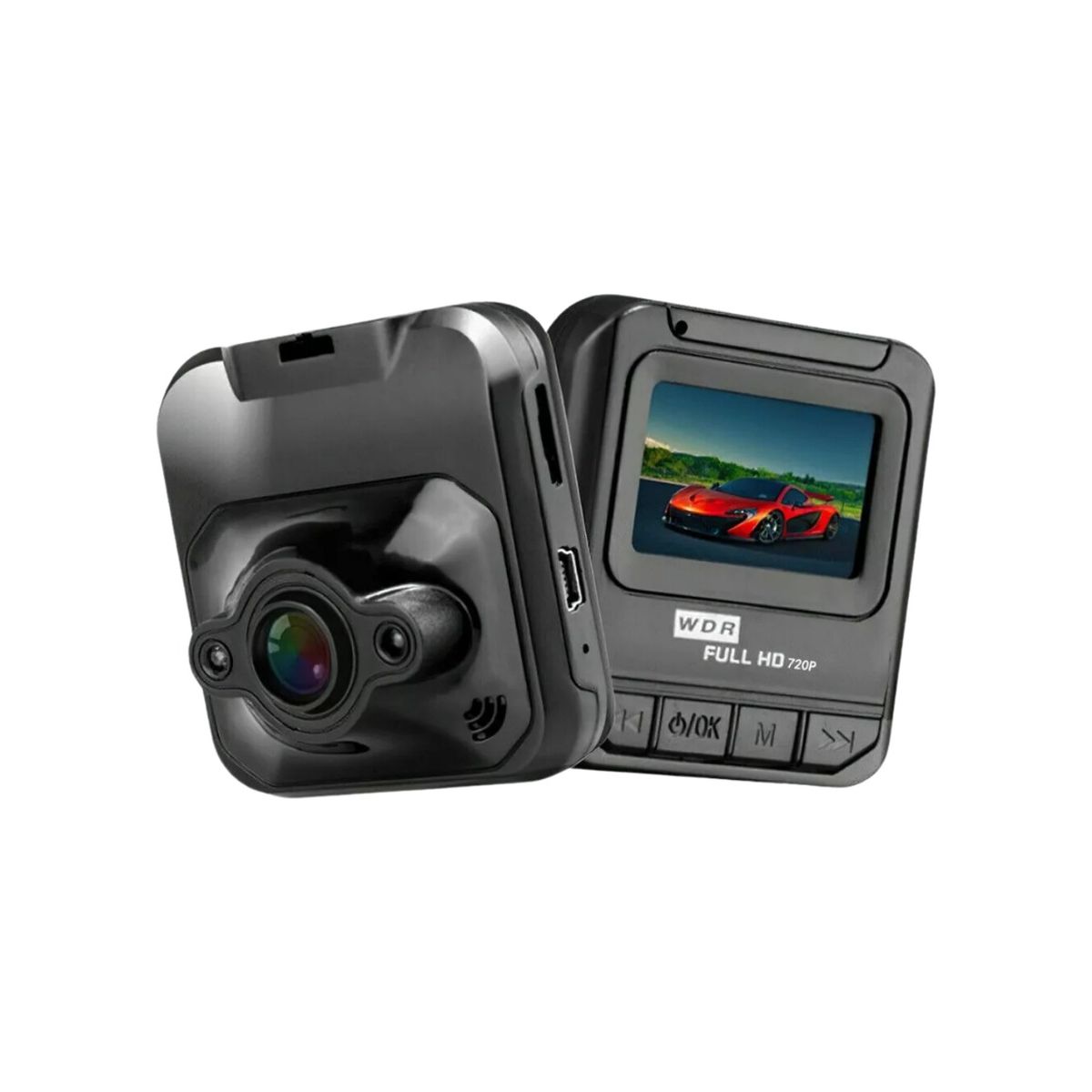 GENERICO - Cámara De Seguridad Para Auto Full Hd 1080p MT