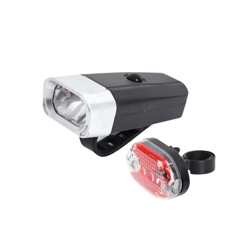GENERICO - Luces Para Bicicletas Led Frontal Y Trasera