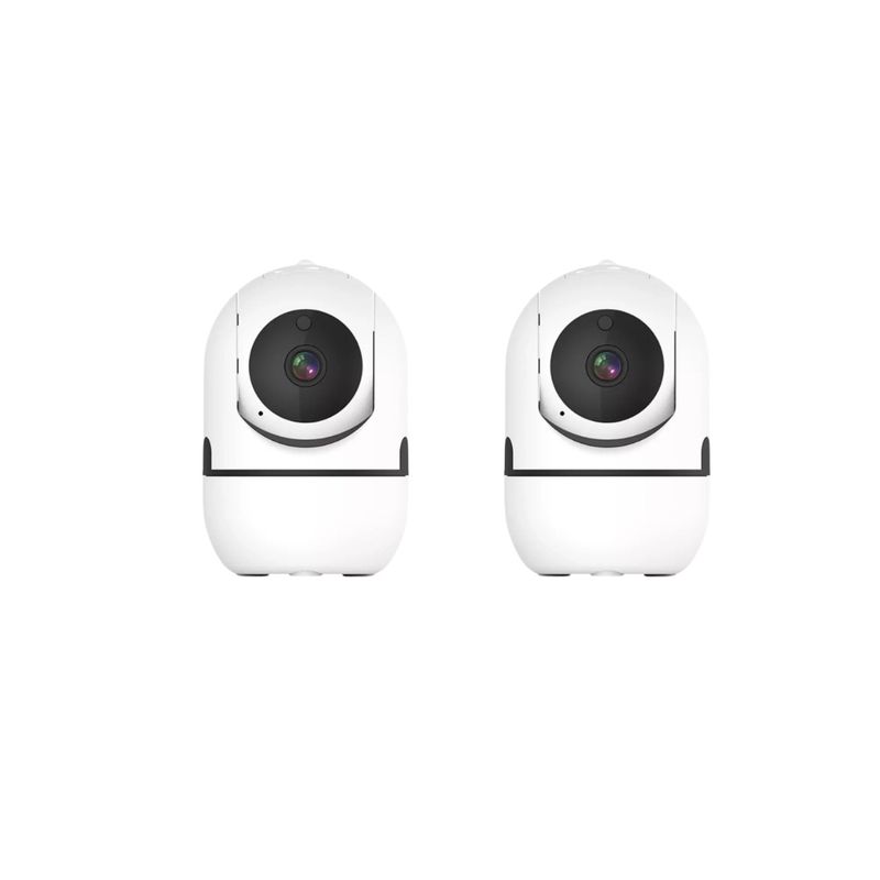 GENERICO - Pack 2 Cámaras Seguridad Portátil Ideal Para Mascotas, Niños MT