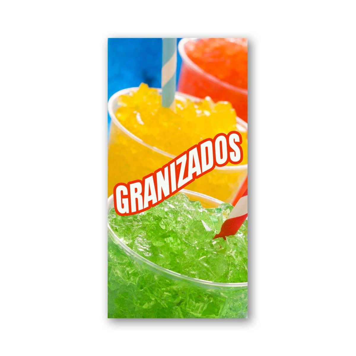 GENERICO - Pendón Publicitario colgante Granizados M2