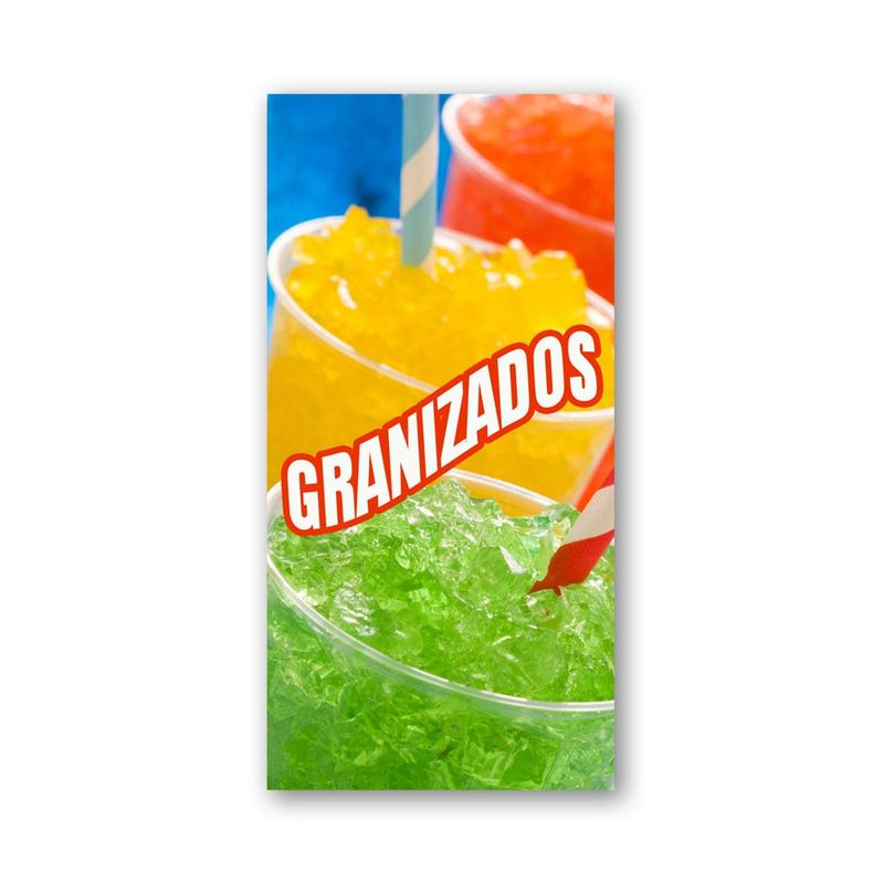 GENERICO - Pendón Publicitario colgante Granizados M2