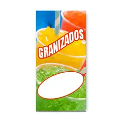GENERICO - Pendón Publicitario colgante Granizados M2 Precios