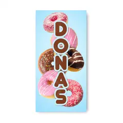 GENERICO - Pendón Publicitario colgante Donas M2