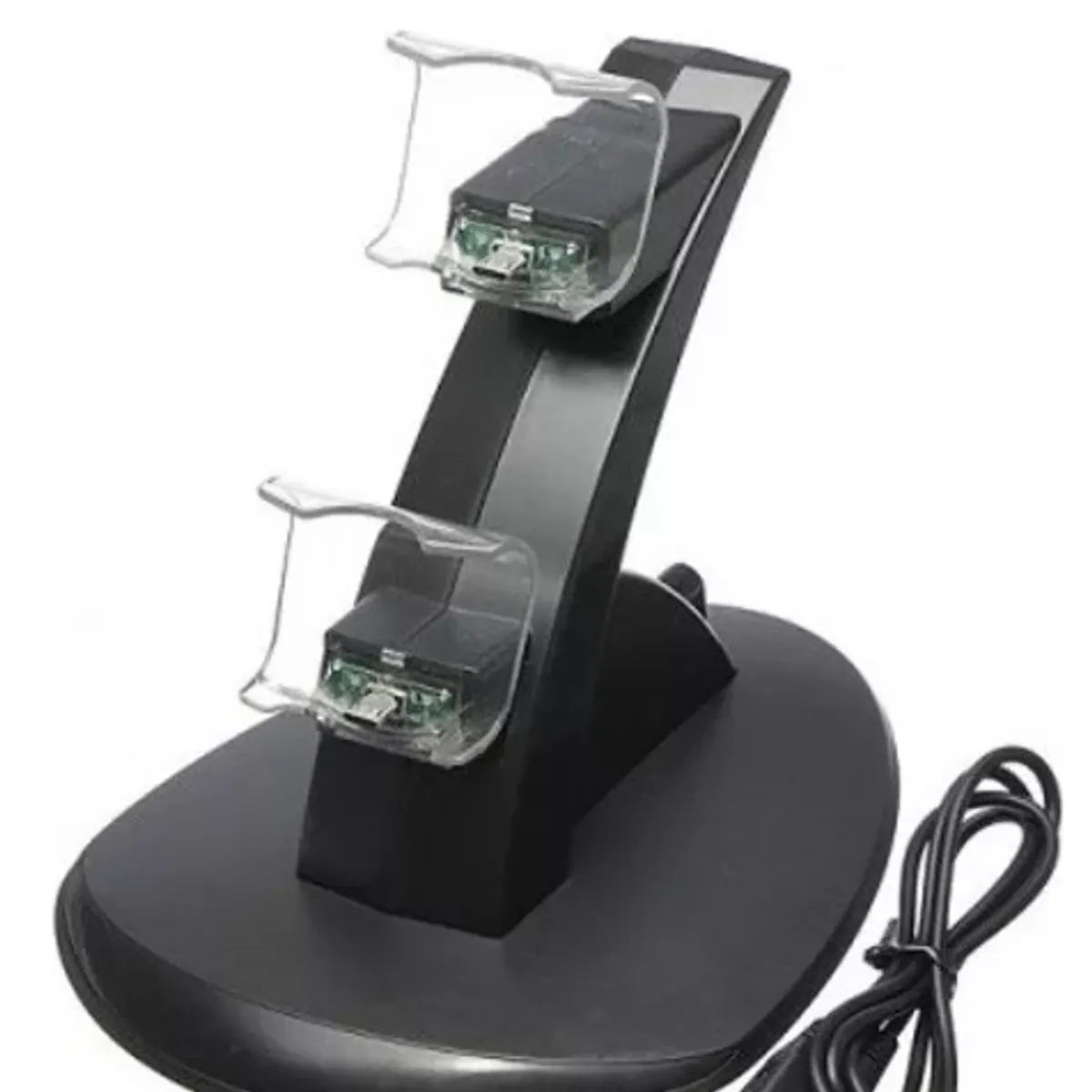 GENERICO - Cargador Doble Oem Otvo Para Joystick Ps4 Usb