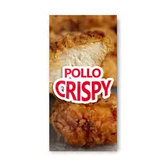 GENERICO - Pendón Publicitario colgante Pollo Crispy M2
