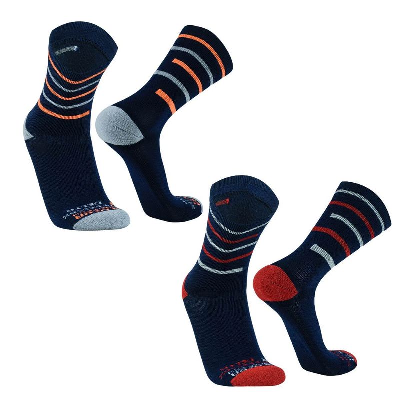 SILVERA NANOTECH - calcetines deportivos 20-30 mmHg running ciclismo gym trekking
