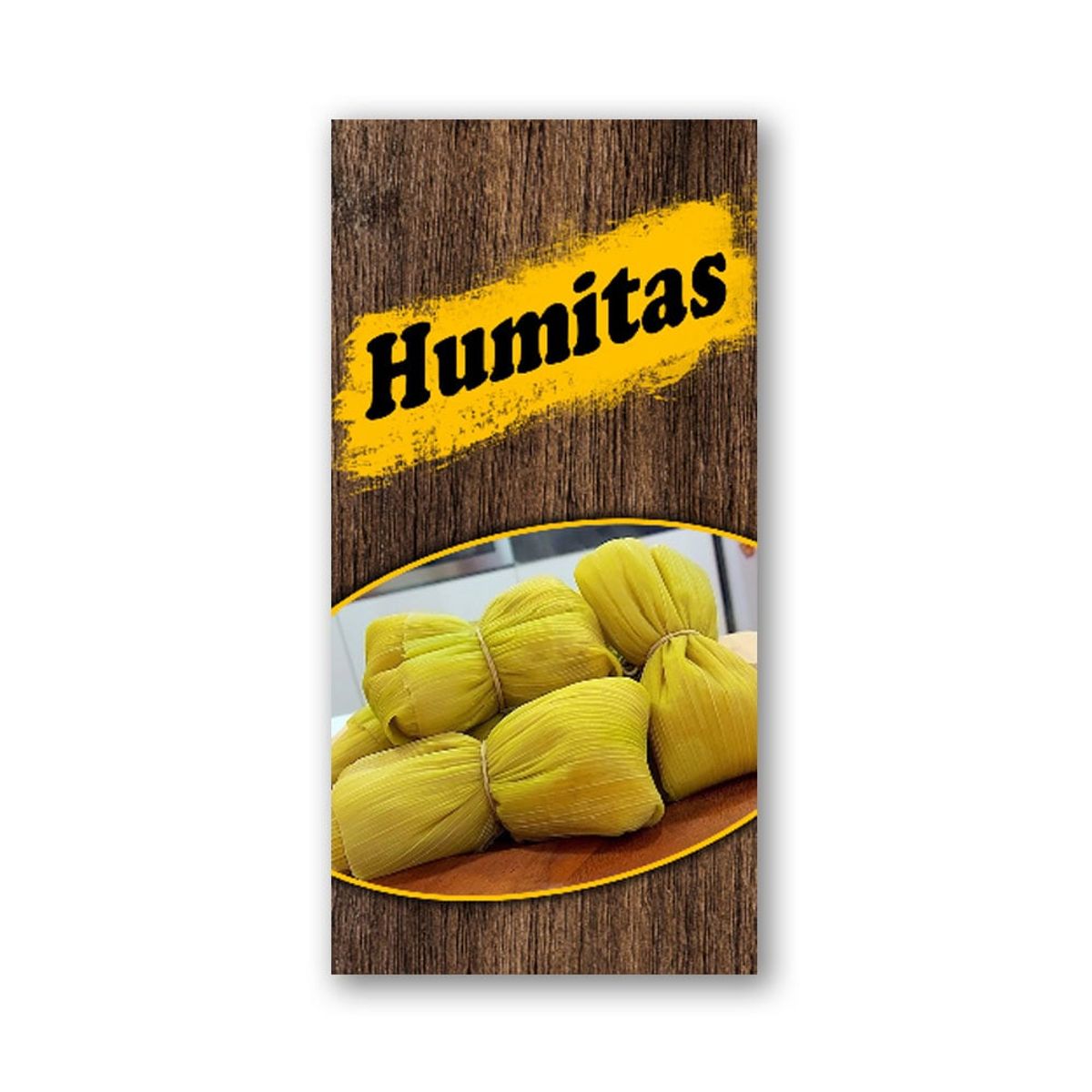 GENERICO - Pendón Publicitario colgante Humitas