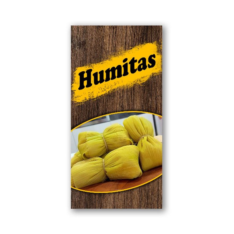 GENERICO - Pendón Publicitario colgante Humitas