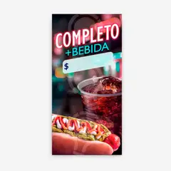 GENERICO - Pendón Publicitario colgante Completos M3