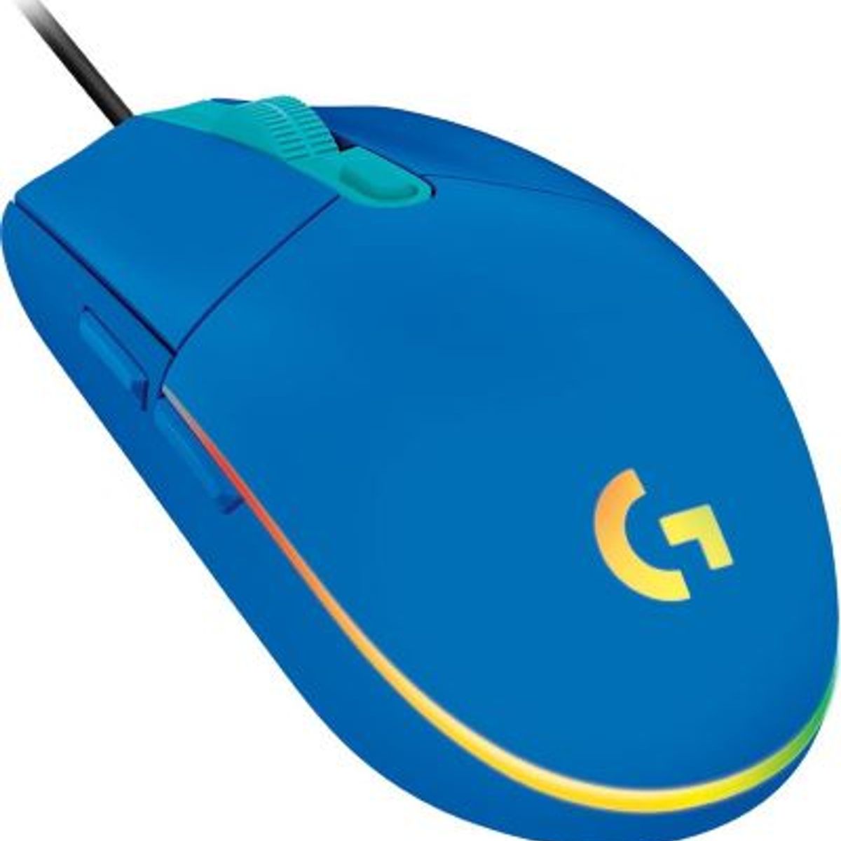Logitech G203 Lightsync, Mouse Gamer, 6 Botones, 8000DPI, Color Celeste, marca LOGITECH - Foto Principal