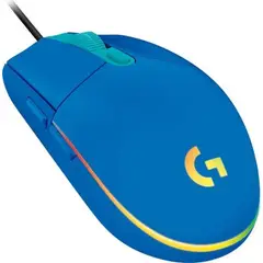 LOGITECH - G203 Lightsync, Mouse Gamer, 6 Botones, 8000DPI, Color Celeste