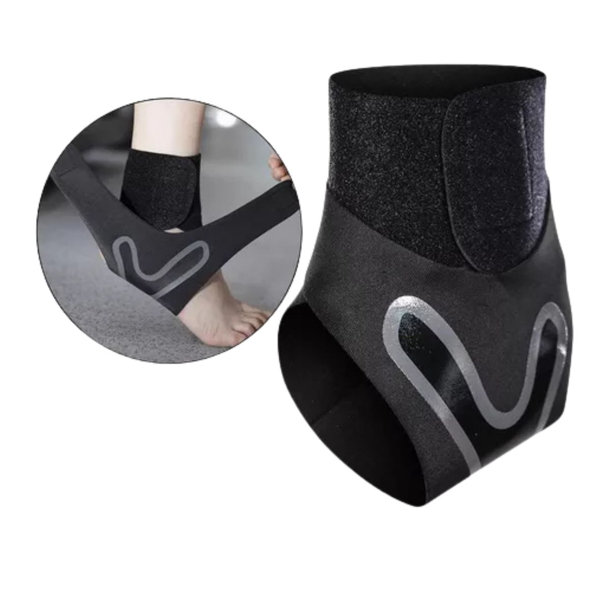 GENERICO - Soporte de Tobillo con Correa Ajustable