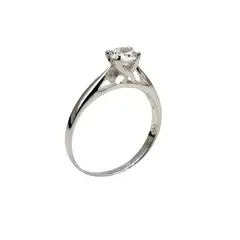 JOYAS MYTOKE - Anillo Solitario Plata Fina 925 Compromiso Regalo Mujer Amor