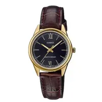 RELOJ M ANALOGO CUERO LTP-V005GL-1B2