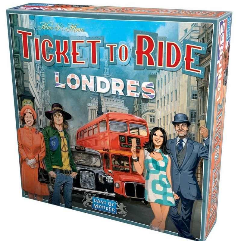 ASMODEE - ¡Aventureros al Tren! Londres