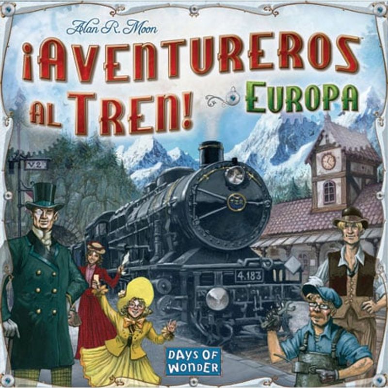 ASMODEE - ¡Aventureros al Tren! Europa