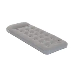COLEMAN - Colchon Inflable Individual con Inflador Gris