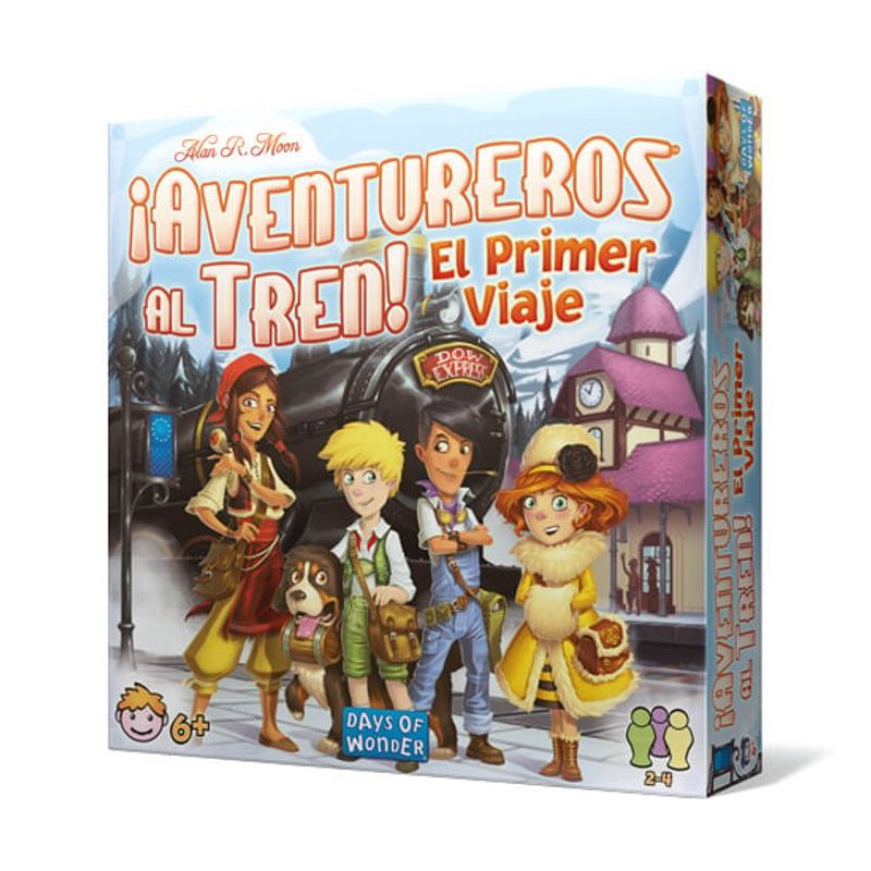 ASMODEE - ¡Aventureros al Tren! El Primer Viaje