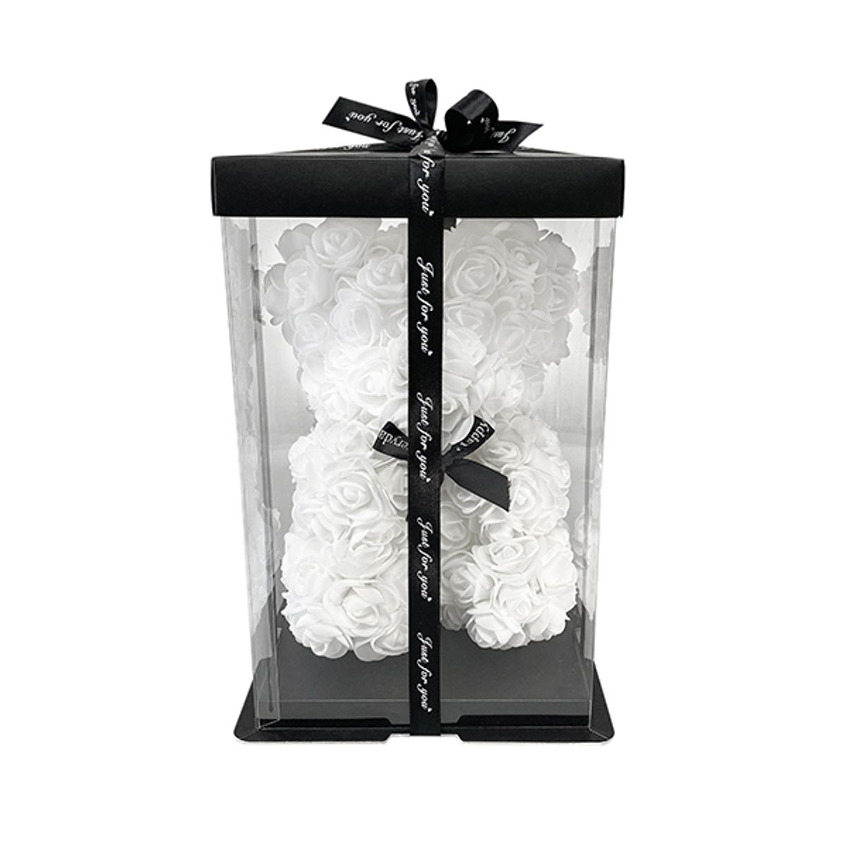 GENERICO - CAJA OSITO GOMA EVA BLANCO X1 UNI