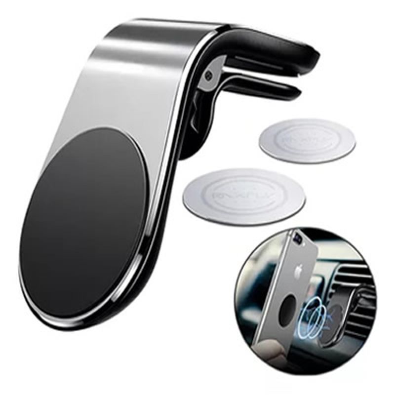 GENERICO - Soporte De Celular Auto Telefono Magnético Imán Automóvil