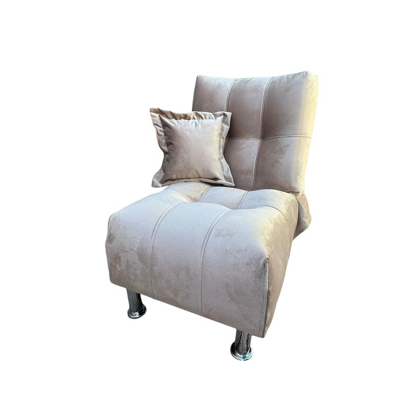 GENERICO - SITIAL FUTON MINI EN FELPA CHAMPANGE