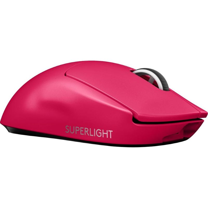 LOGITECH - Logitech G Pro X Superlight Mouse Gamer Bluetooth 25,000 DPI Rosado
