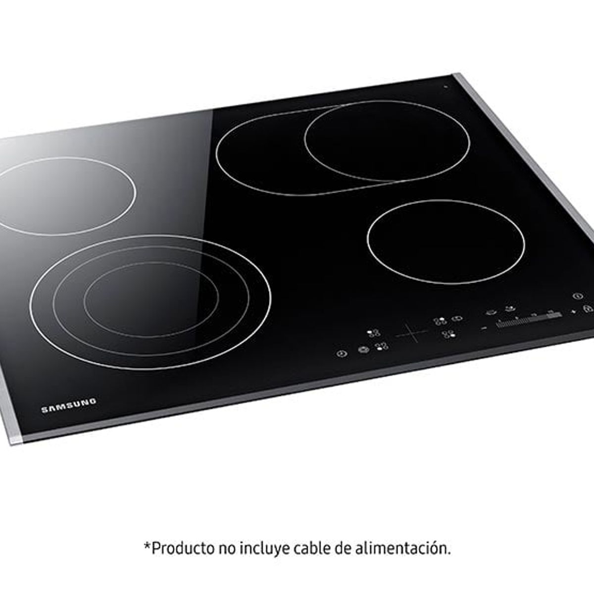 SAMSUNG - Encimera Vitrocerámica Samsung 4 Quemadores CTR264KC01/BG