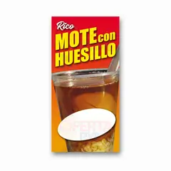 GENERICO - Pendón Publicitario colgante Mote con Huesillo M4