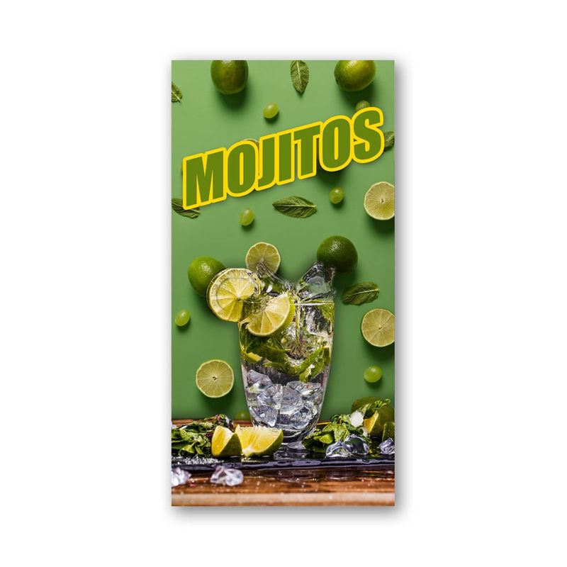 GENERICO - Pendón Publicitario colgante Mojitos M1