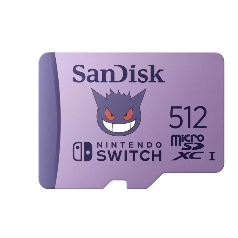 SANDISK - Tarjeta memoria SDmicro SanDisk Nintendo Switch 512GB Pokemón