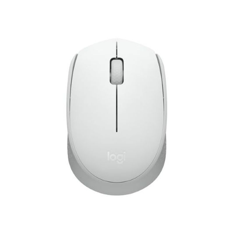 LOGITECH - Logitech M170 Mouse Inalámbrico Ambidiestro Color Blanco
