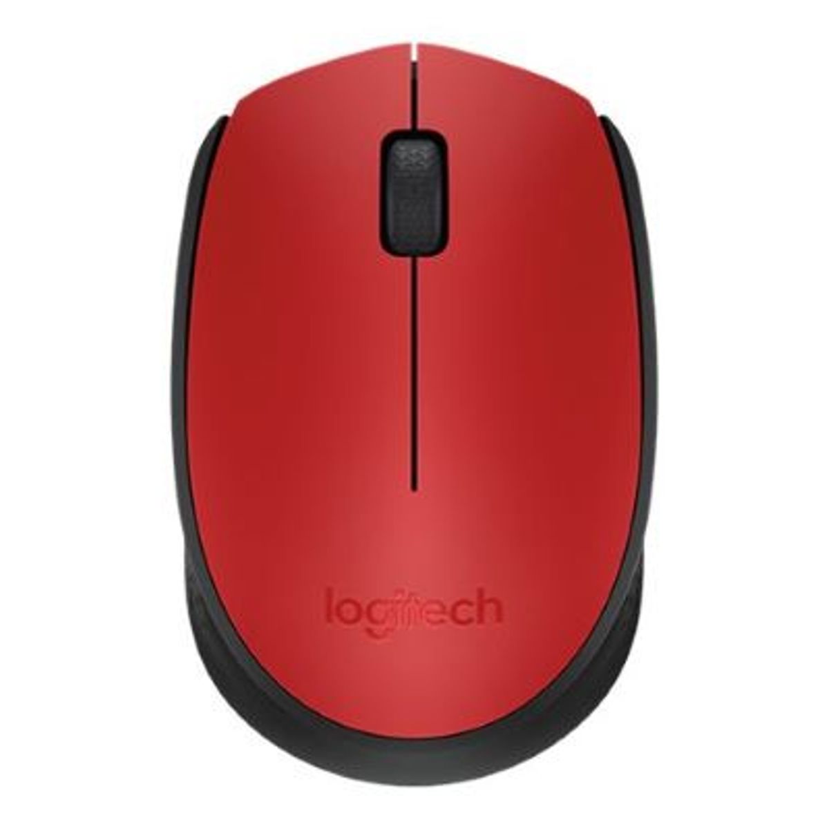 LOGITECH - Logitech M170 Mouse Inalámbrico 3 botones, 2.4 GHz, Color Rojo