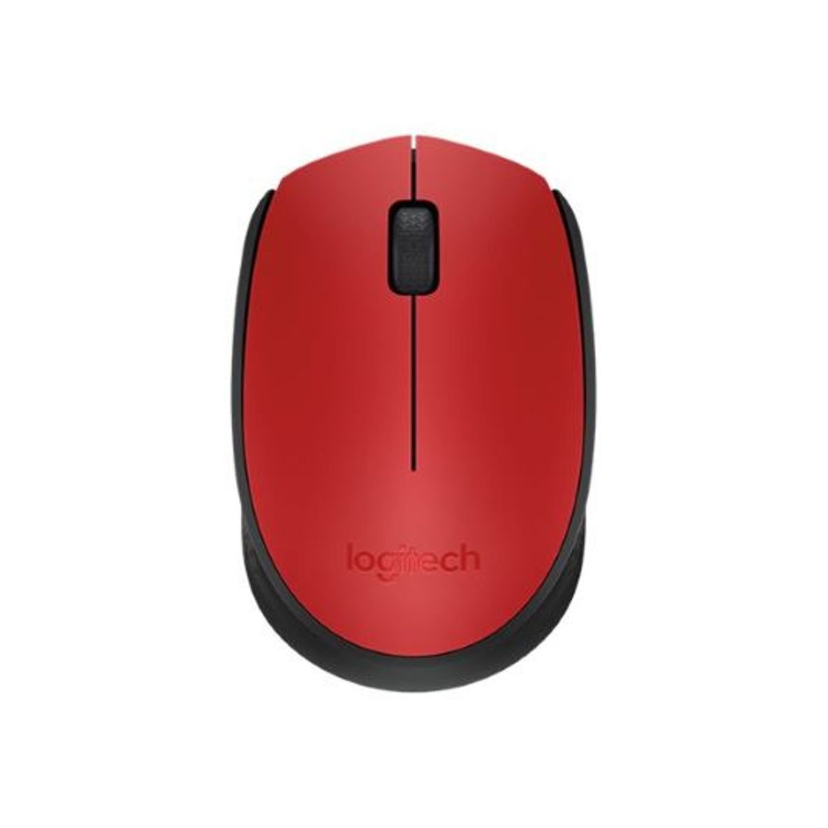LOGITECH - Logitech M170 Mouse Inalámbrico 3 botones, 2.4 GHz, Color Rojo